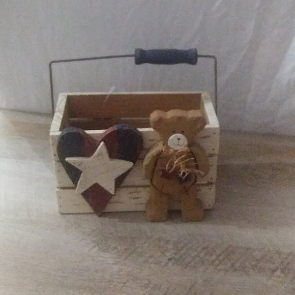 🩵$8.00 Item🩵 Country theme basket - Picture 1 of 3